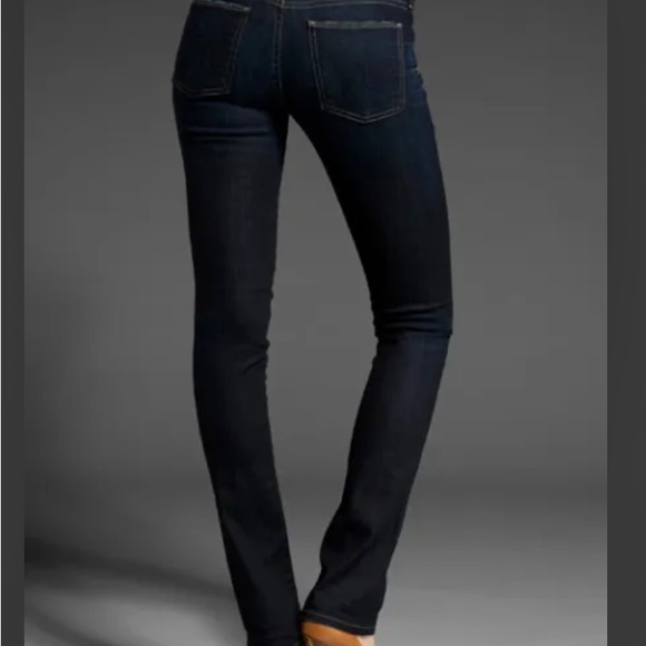 Citizens of Humanity Dark Wash Straight Leg Jeans - Picture 9 of 13